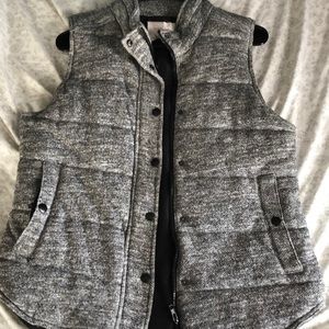 Gray vest